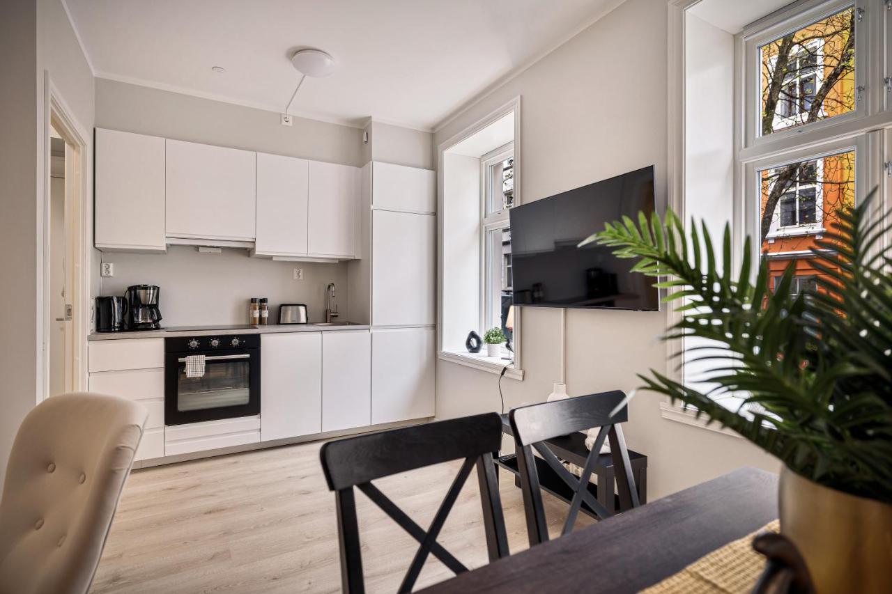 Meltzers Apartments Bergen Bagian luar foto
